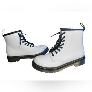 Dr. Martens 1460 Black and White Boots